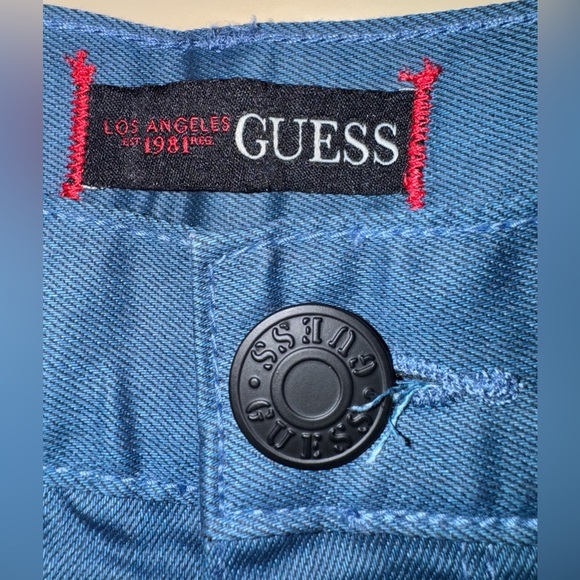 Guess Slim Straight Del Mar Fit Stormy Blue Pant - Picture 3 of 12